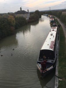 Down the canal