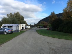 Lucksall with the woods behind